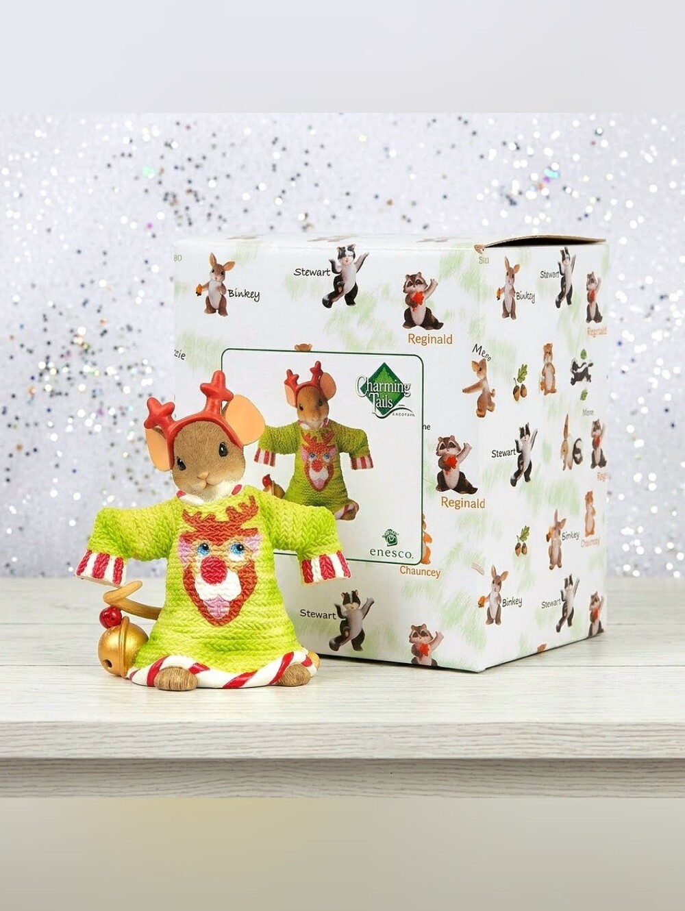 Charming Tails Enesco Reginald Mouse Figurine "You're such a dear" Dean Griff